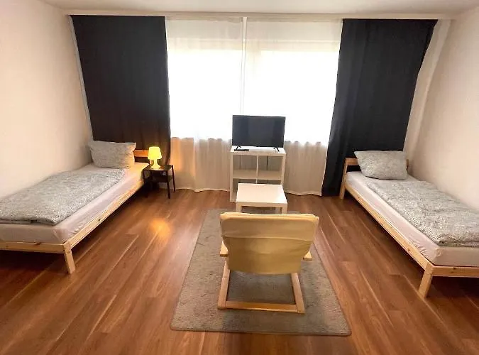 Duisburg-3-bett Monteurwohnung/ferienwohnung شقة *